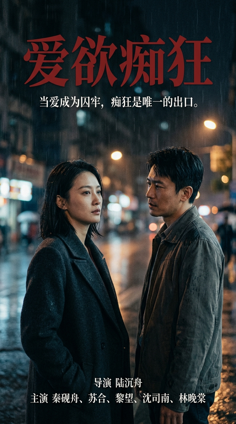 《爱欲痴狂》主视觉海报